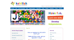 Desktop Screenshot of kehillah-sjcc.org